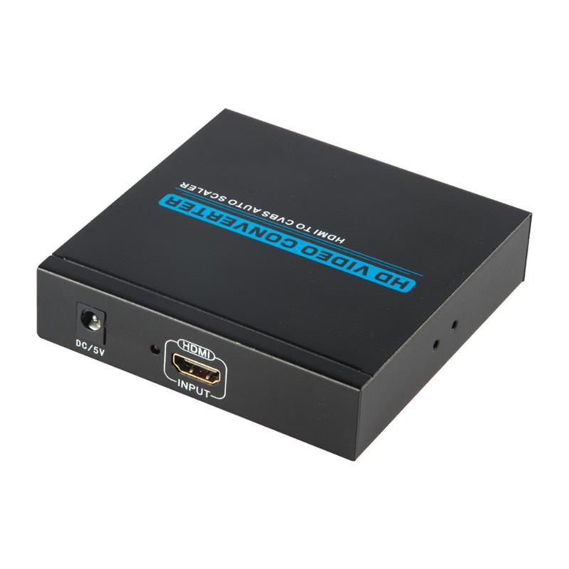 ที่มีคุณภาพสูง HDMI เพื่อ AV / CVBS แปลง Scaler อัตโนมัติ 1080P