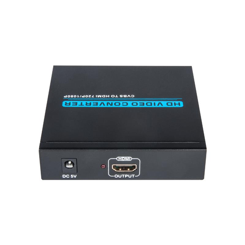 AV / CVBS เป็น HDMI Converter Up Scaler 720P / 1080P