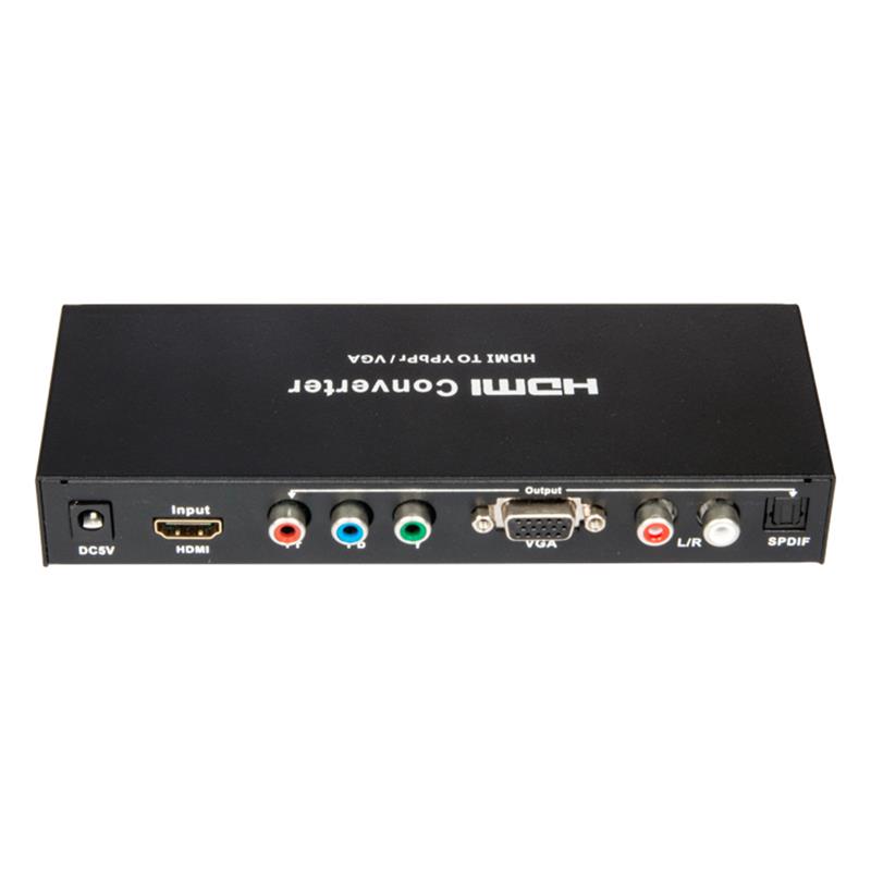 HDMI เป็น YPbPr / VGA + SPDIF Converter 1080P