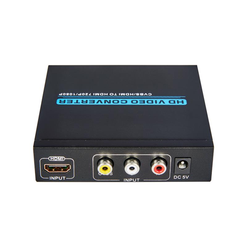AV / CVBS + HDMI เป็น HDMI CONVERTER UP SCALER (720P / 1080P)