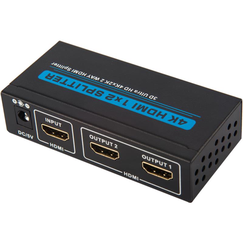 V1.4 2 พอร์ต HDMI 1x2 แยก 3D Ultra HD 4Kx2K / 30Hz