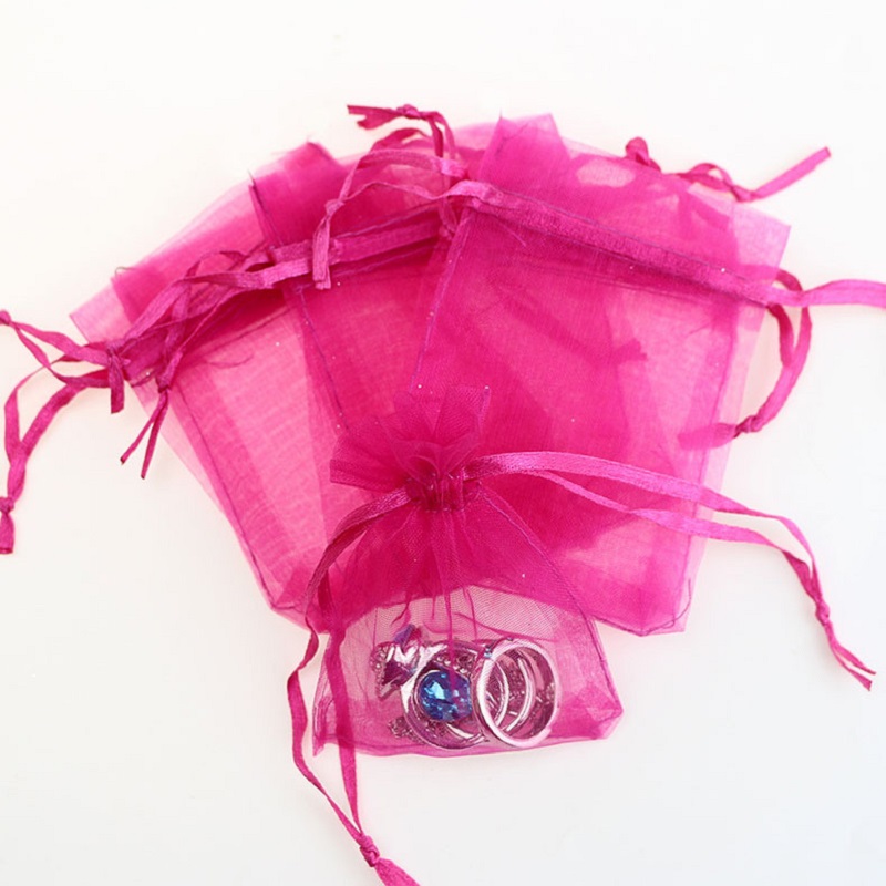 SGS47 โลโก้ที่กำหนดเองราคาถูกขนาดเล็ก Organza จัดเก็บถุงของขวัญถุง Drawstring เครื่องประดับบรรจุภัณฑ์ถุง Organza สำหรับสร้อยข้อมือลูกปัดของขวัญกระเป๋า