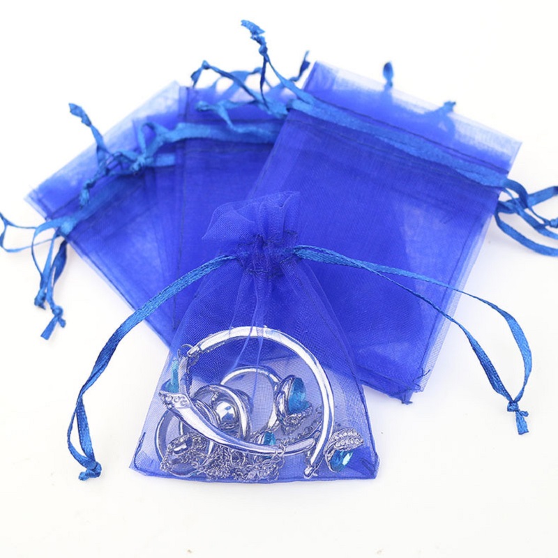 SGS47 โลโก้ที่กำหนดเองราคาถูกขนาดเล็ก Organza จัดเก็บถุงของขวัญถุง Drawstring เครื่องประดับบรรจุภัณฑ์ถุง Organza สำหรับสร้อยข้อมือลูกปัดของขวัญกระเป๋า