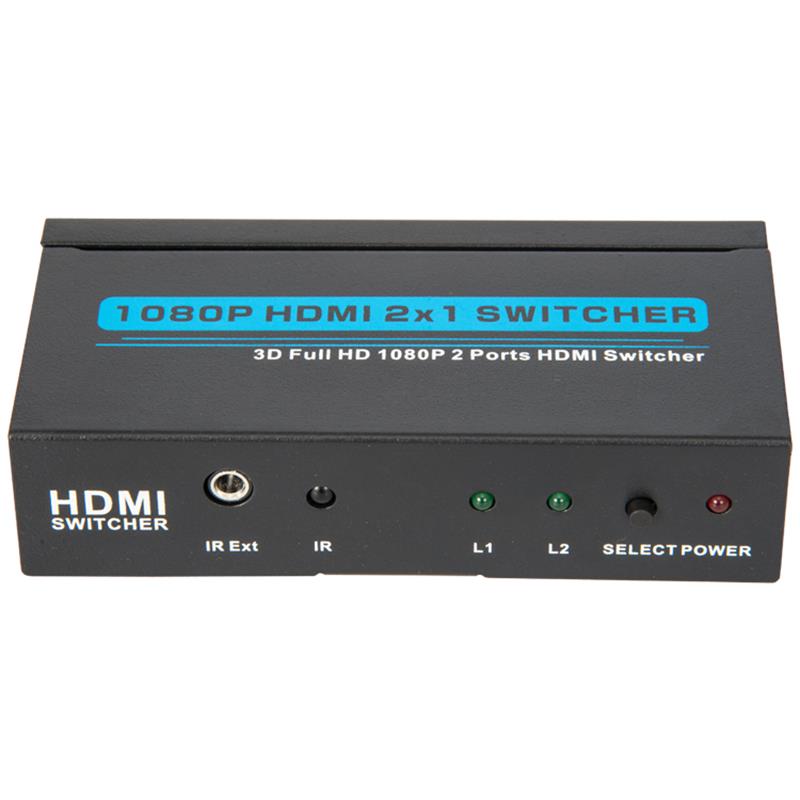 V1.3 HDMI 2x1 Switcher รองรับ 3D Full HD 1080P