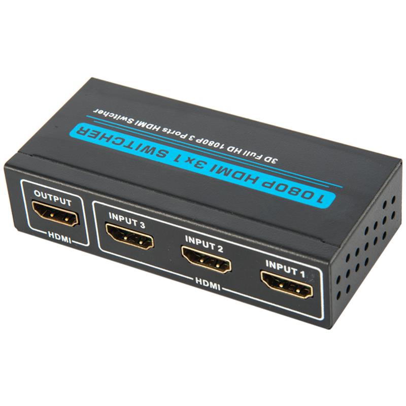 V1.3 HDMI 3x1 Switcher รองรับ 3D Full HD 1080P