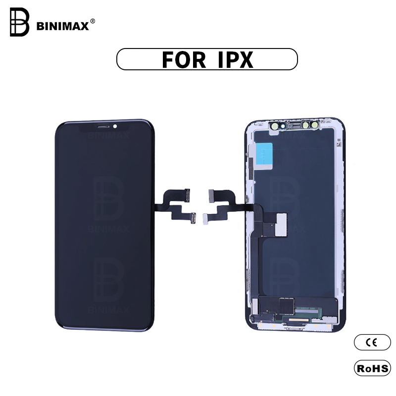 BINIMAX FHD จอแสดงผล LCD โทรศัพท์มือถือ LCD สำหรับ ip X