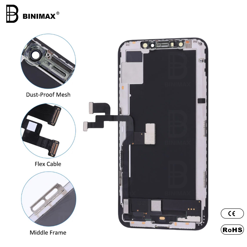 BINIMAX หุ้นโทรศัพท์มือถือ lcd สำหรับ ip XS XS