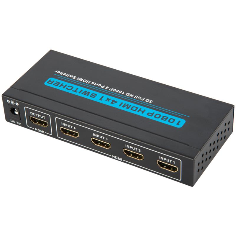 V1.3 HDMI 4x1 Switcher รองรับ 3D Full HD 1080P