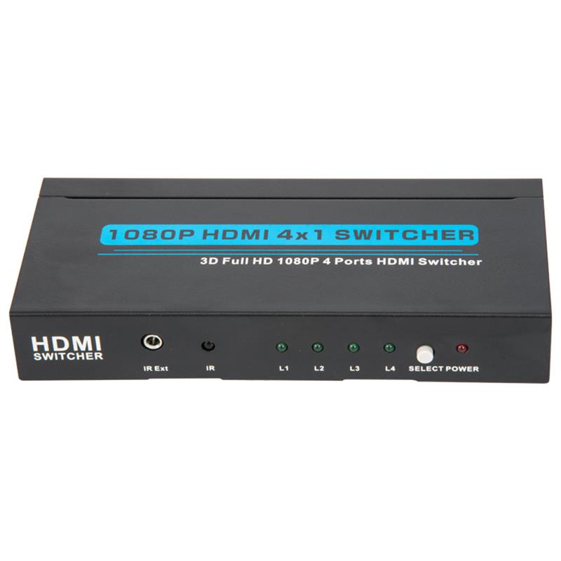 V1.3 HDMI 4x1 Switcher รองรับ 3D Full HD 1080P