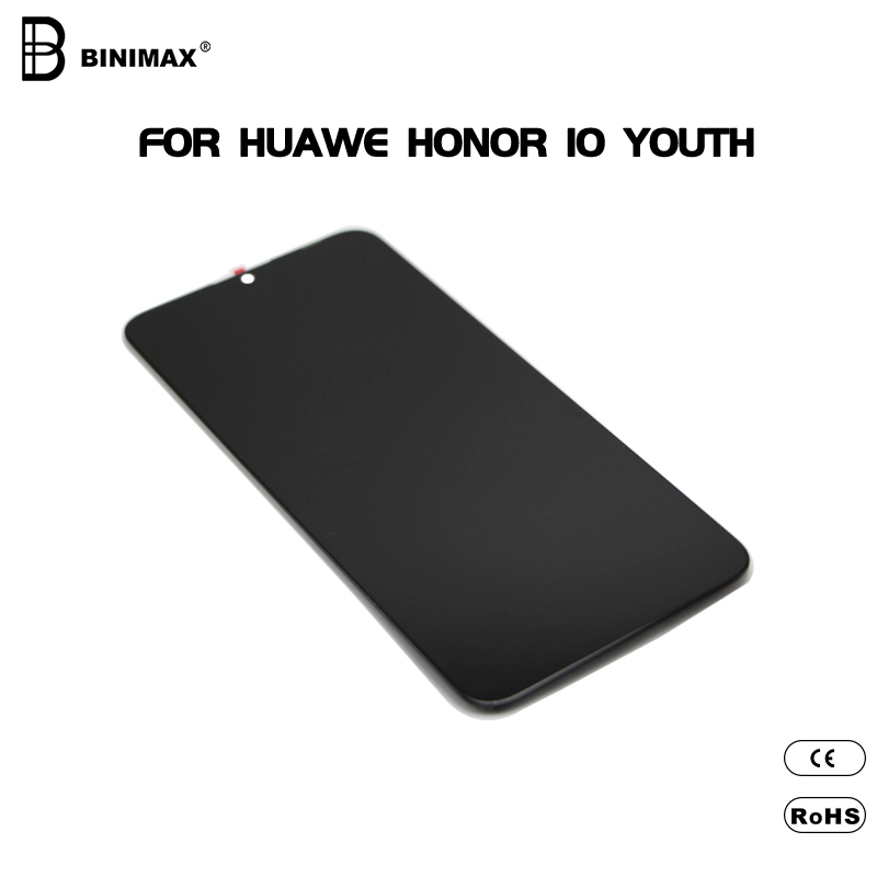 BINIMAX ชุดประกอบโทรศัพท์มือถือหน้าจอ TFT LCD แสดงผลสำหรับ HW honor 10 เยาวชน