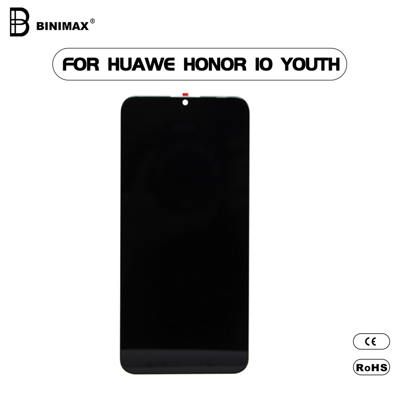 BINIMAX ชุดประกอบโทรศัพท์มือถือหน้าจอ TFT LCD แสดงผลสำหรับ HW honor 10 เยาวชน