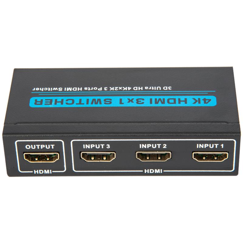 v1.4-4k hdmi 3x1 ตัวแปลงสัญญาณสนับสนุน 3D Super HD 4K 30Hz 30Hz สำหรับ