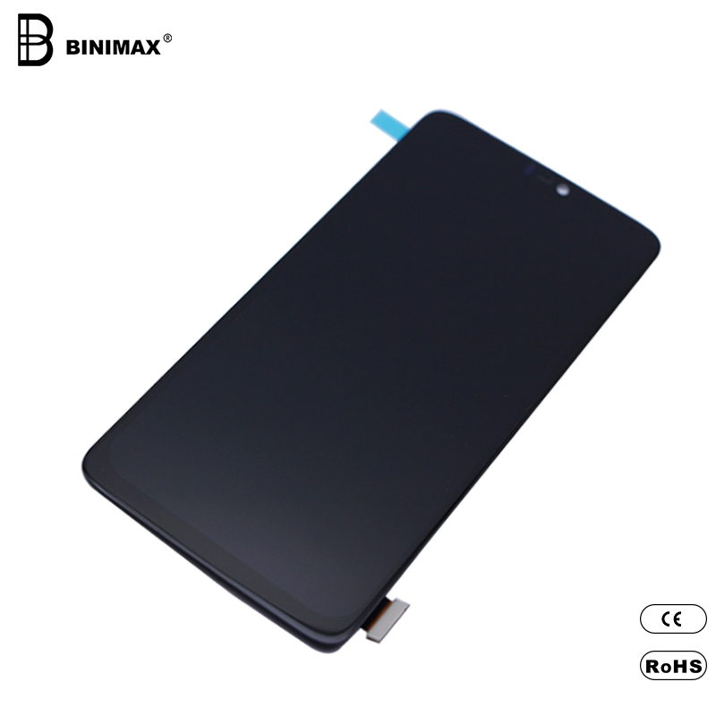 สมาร์ทโฟน LCD หน้าจอโมดูลแสดงผล BINIMAX สำหรับโทรศัพท์มือถือ ONE Plus 6