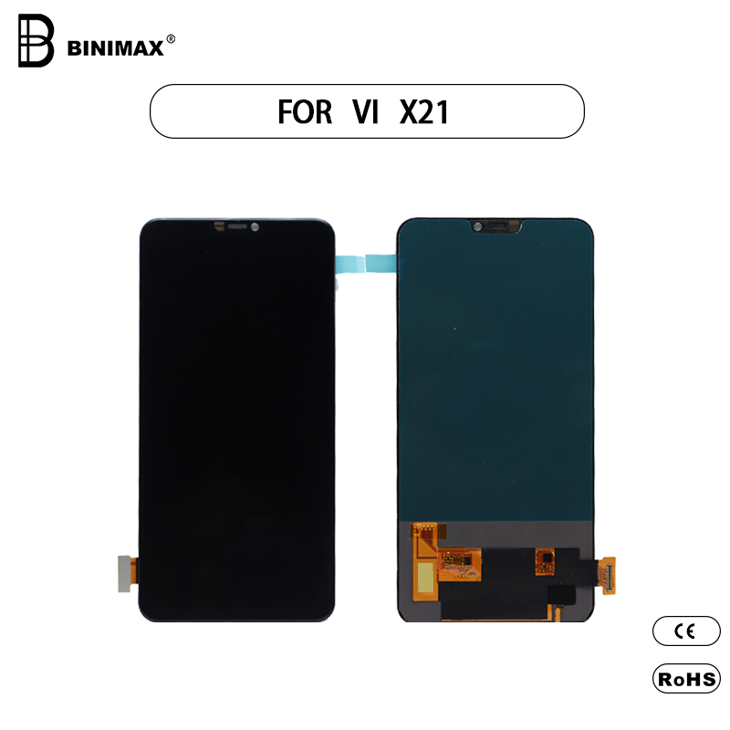 โทรศัพท์มือถือ TFT LCD หน้าจอแอสเซมบลี BINIMAX แสดงผลสำหรับ VIVO X21