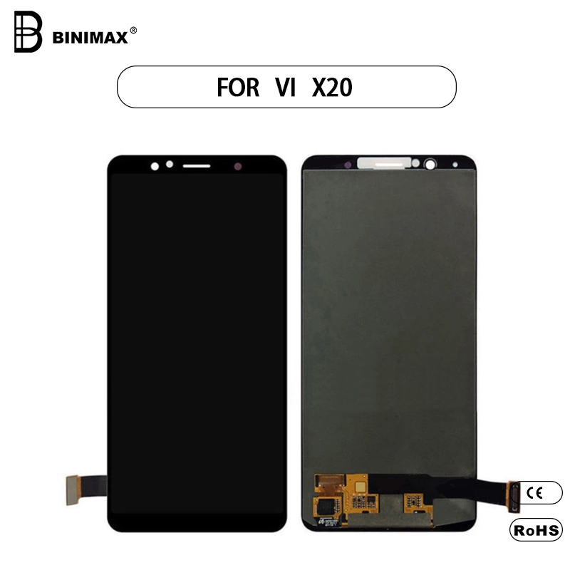 โทรศัพท์มือถือหน้าจอ TFT LCD แสดงชุด BINIMAX สำหรับ VIVO X20