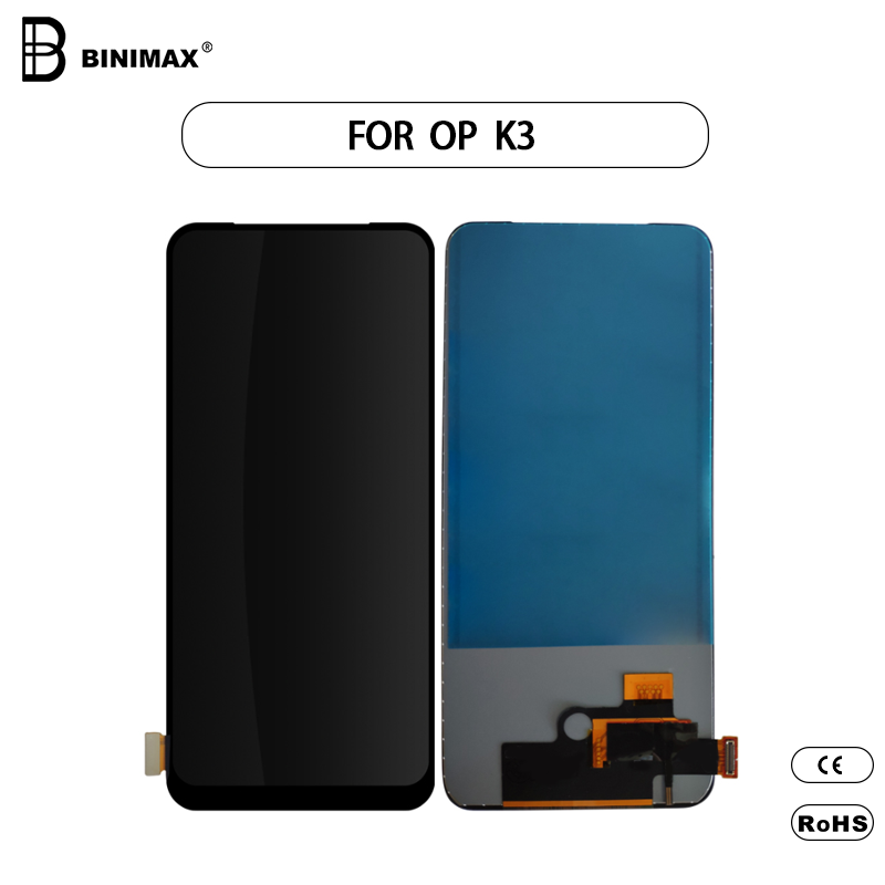 โทรศัพท์มือถือจอ LCD BINIMAX แทน OPPO K3 แสดงโทรศัพท์มือถือ