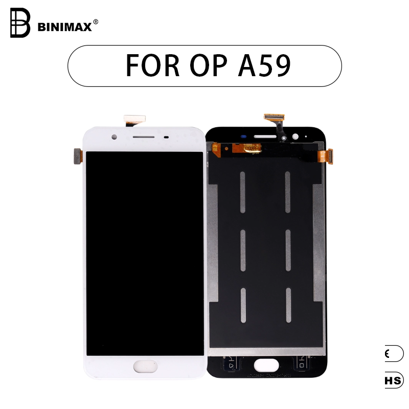 หน้าจอ LCD ของโทรศัพท์มือถือ BINIMAX แทนที่หน้าจอแสดงผลสำหรับโทรศัพท์มือถือ oppo a59