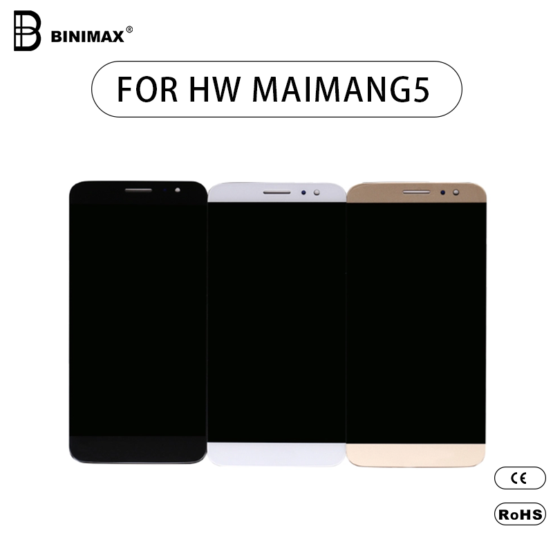 หน้าจอโทรศัพท์มือถือ TFT LCD แสดงชุดประกอบสำหรับ HW maimang 5