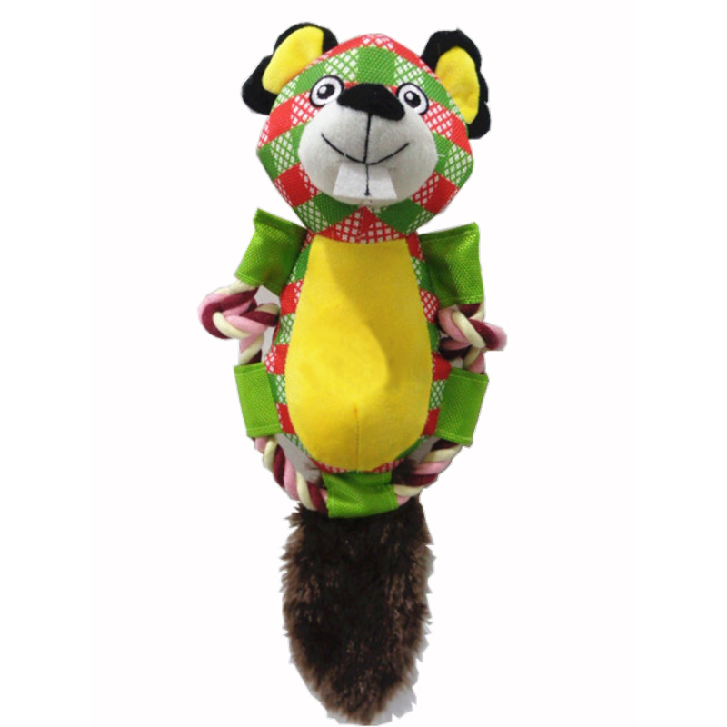 ขายร้อนตุ๊กตาสุนัขเคี้ยวของเล่นสัตว์เลี้ยงของเล่นด้วย squeaker