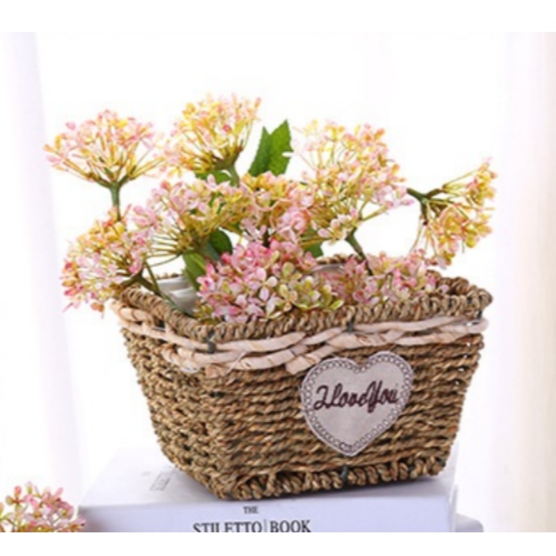 กระเช้าดอกไม้ตกแต่งบ้าน