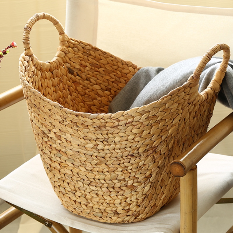 ชุดตะกร้าผักตบชวา 3 ใบ