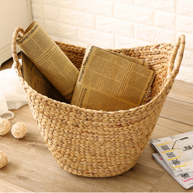 ชุดตะกร้าผักตบชวา 3 ใบ