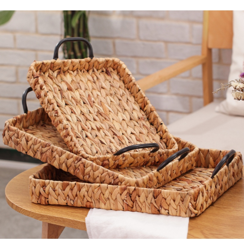 ถาดโชว์ผักตบชวา