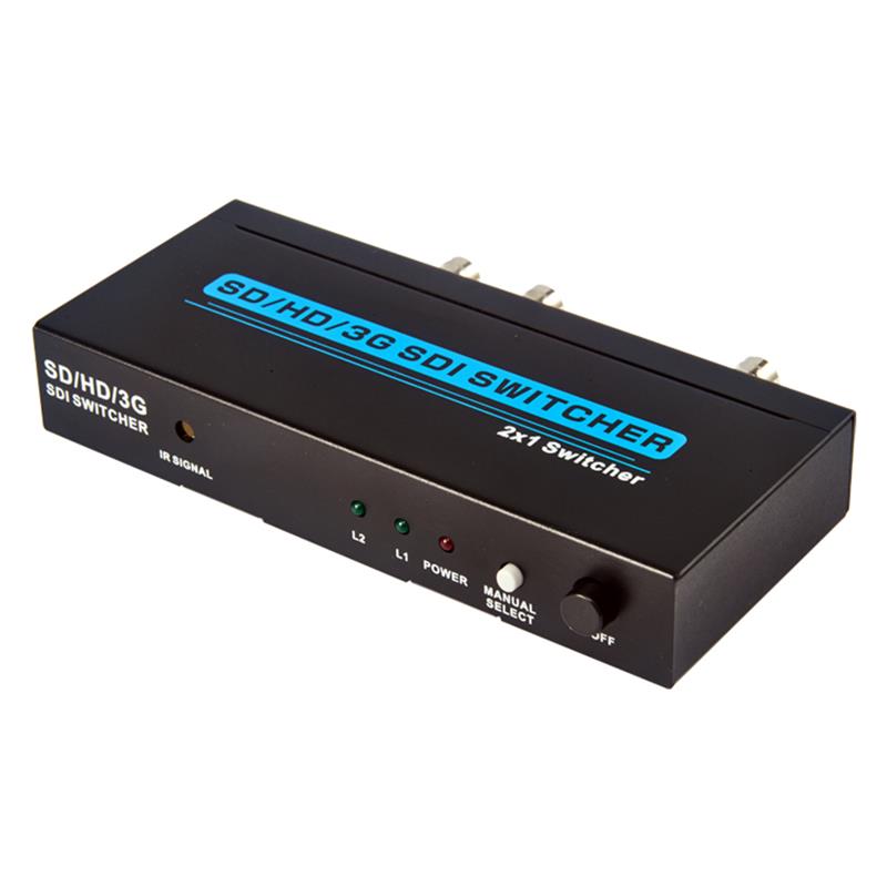 SD / HD / 3G SDI 2x1 SWITCHER รองรับ 1080p