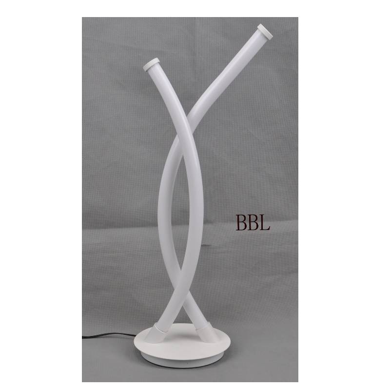 โคมไฟตั้งโต๊ะ LED พร้อมหลอดอะคริลิค X และไม่มีเงา