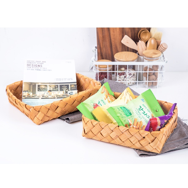 ตะกร้าสานไม้