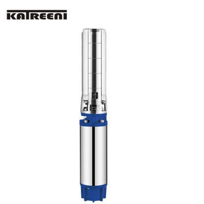 6 นิ้ว 8 นิ้วสแตนเลสใต้น้ำหลุมเจาะลึกดีแนวตั้งแบบหลายขั้นตอนปั๊มน้ำพลังงานแสงอาทิตย์