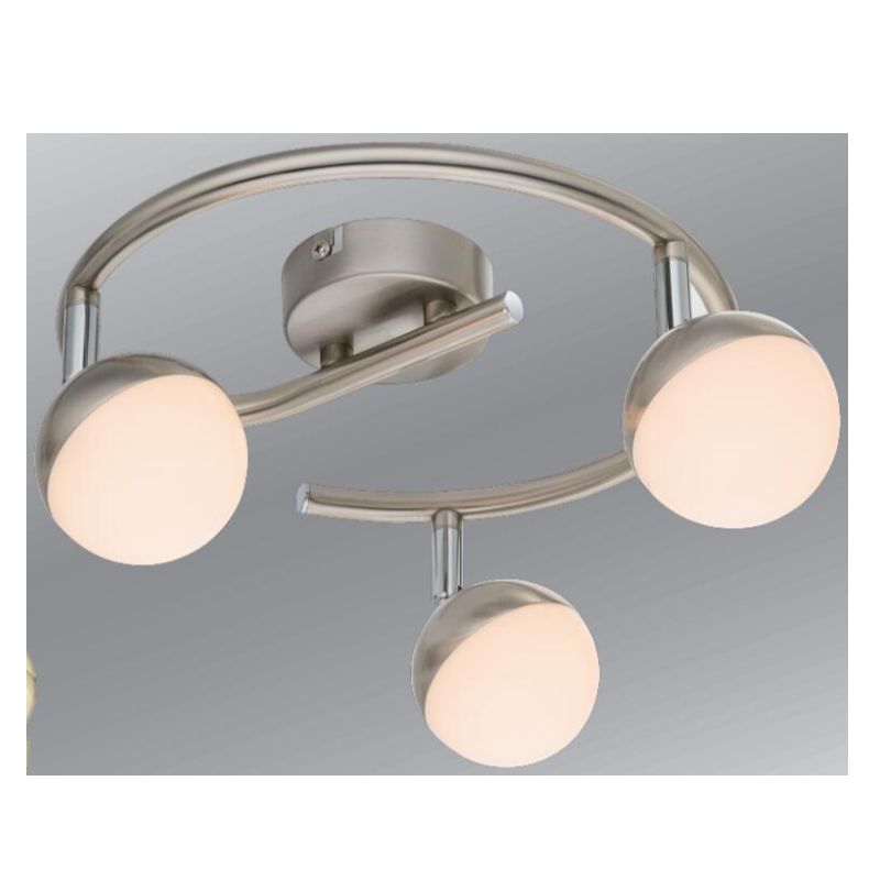 ไฟ LED แรงดันสูงสปอตไลต์ -3 พร้อมเฉดสีพลาสติกครึ่งทรงกลม