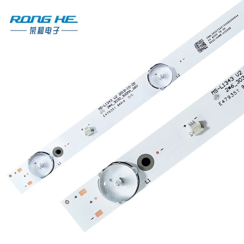 ร้อนขาย ms-l1343 นิ้ว 6-light v2 LED backlit บาร์