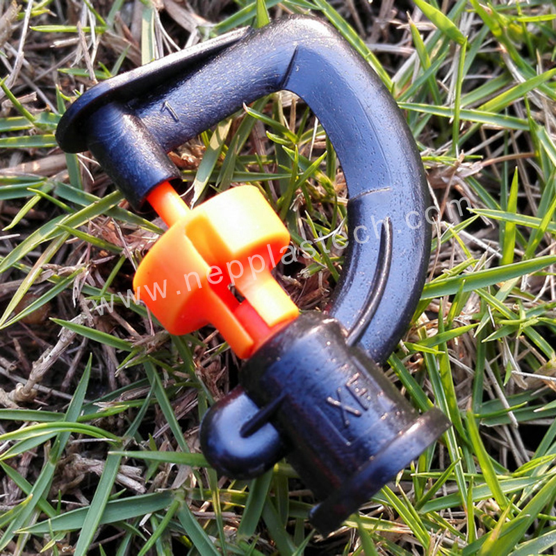 ออชาร์ดระบบชลประทานอัตโนมัติหัวฉีดโรตารี่ขนาดเล็ก