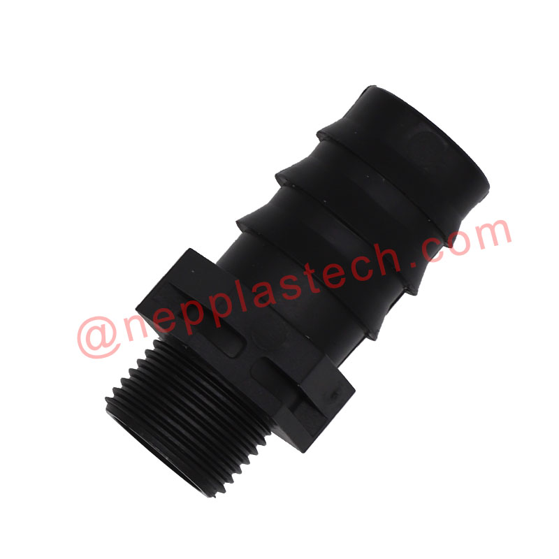 สวนรดน้ำหยดชลประทาน PE เชื่อมต่อท่อ DN20mm หยดเชื่อมต่อท่อ