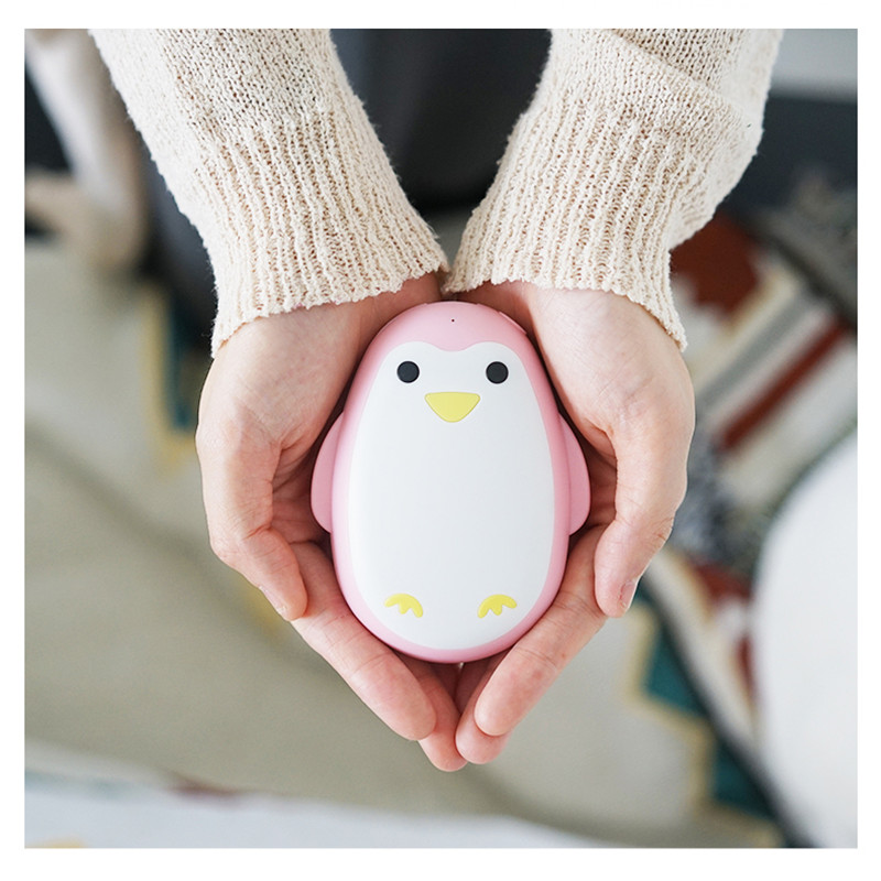 OEM ODM อิเล็กทรอนิกส์ usb แบบชาร์จไฟได้ 5 สีมือธนาคารอำนาจที่อบอุ่น