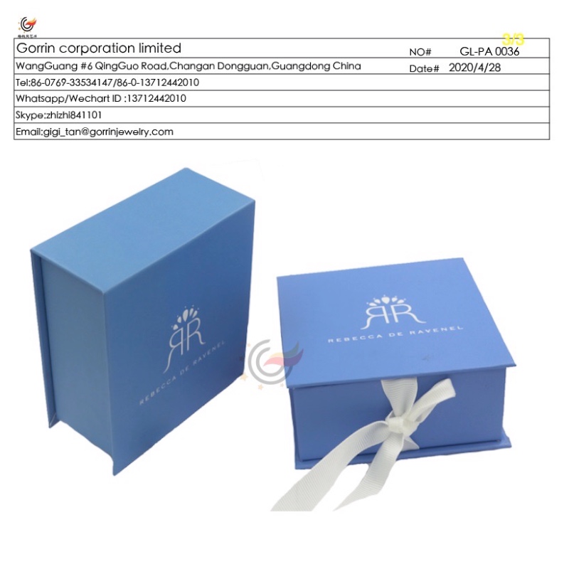 GL-PA0036 กล่องทรงลิ้นชัก