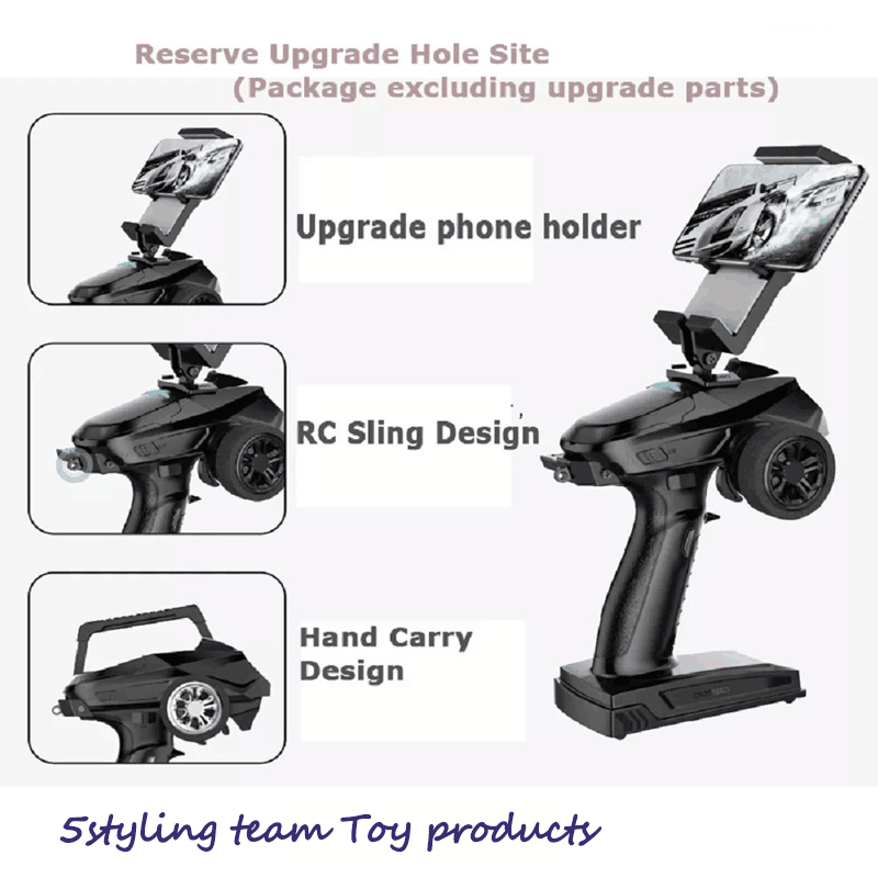 ช้างบินขนาดเล็กการควบคุมปืนใหญ่ 2.4G การควบคุมระยะไกล 3456 ช่องทางรถถังรุ่น RC รับส่วน