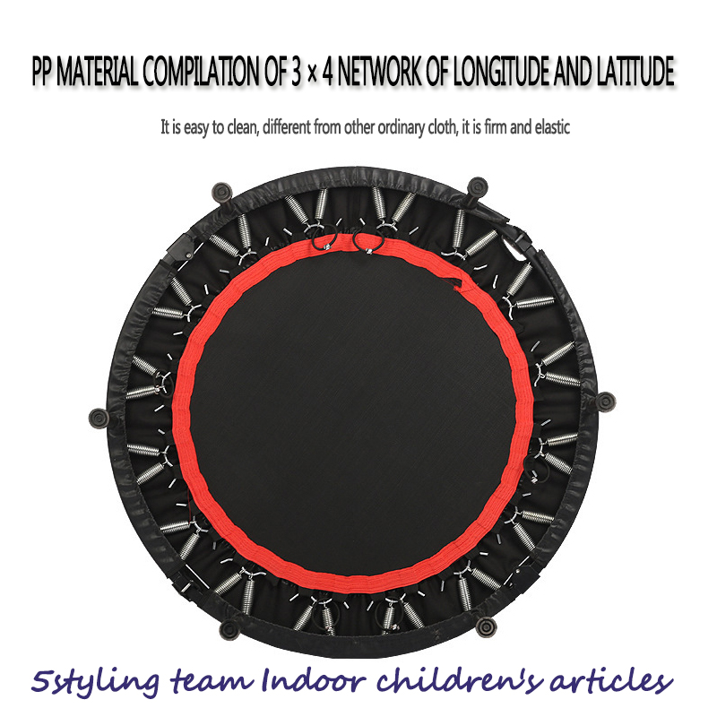 สปริงเตียงผู้ใหญ่โรงยิม trampoline วงกลมสี่เหลี่ยมสำหรับเด็ก