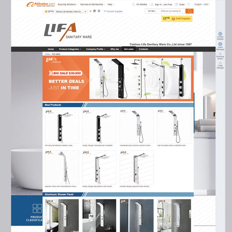 2003 บริษัทเว็บ 58https และ tzlf.en.alibaba.com