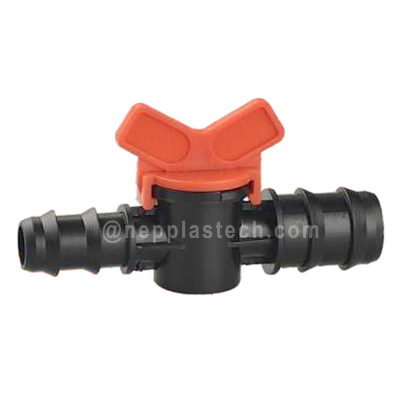 สวนอัตโนมัติระบบชลประทานท่อน้ำหยดท่อ 20 มิลลิเมตรถึง 16 มิลลิเมตรลดเชื่อมต่อวาล์วหนาม