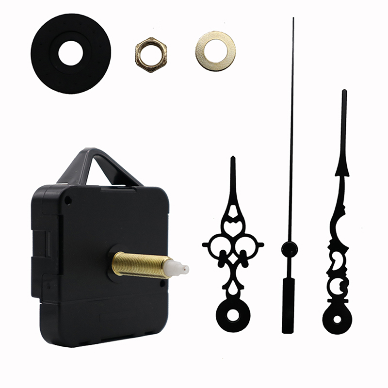 การเคลื่อนไหวของนาฬิกาแขวนกับผนัง HR1688-31mm step และ HR9403 HR903 เข็มนาฬิกาสีดำ