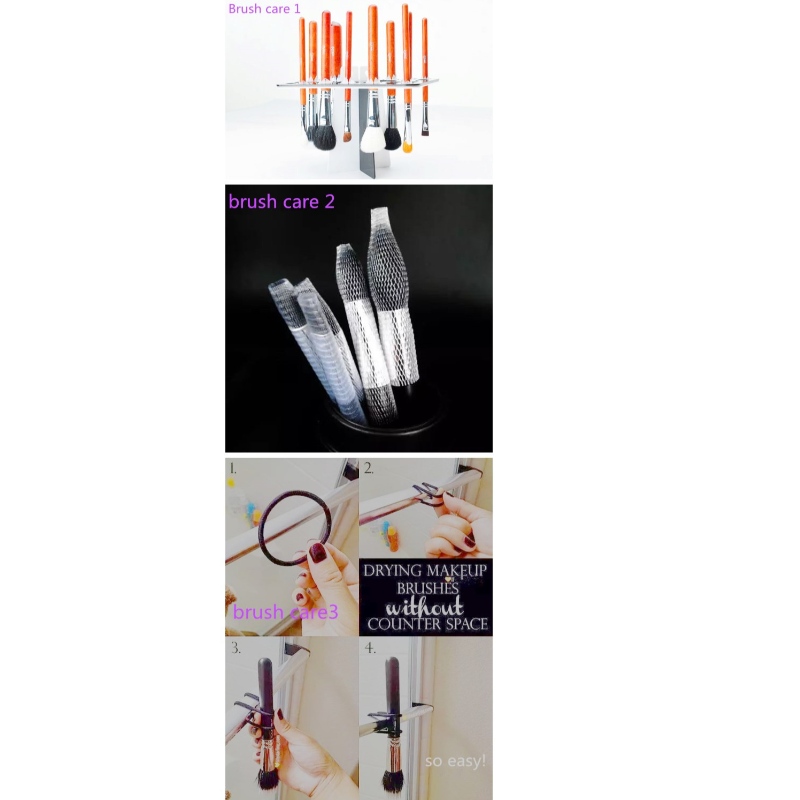 การดูแลแปรงและวัยที่จะแบ่งปันกับคุณ ---- ทำให้แปรงของคุณคงทนมากขึ้น