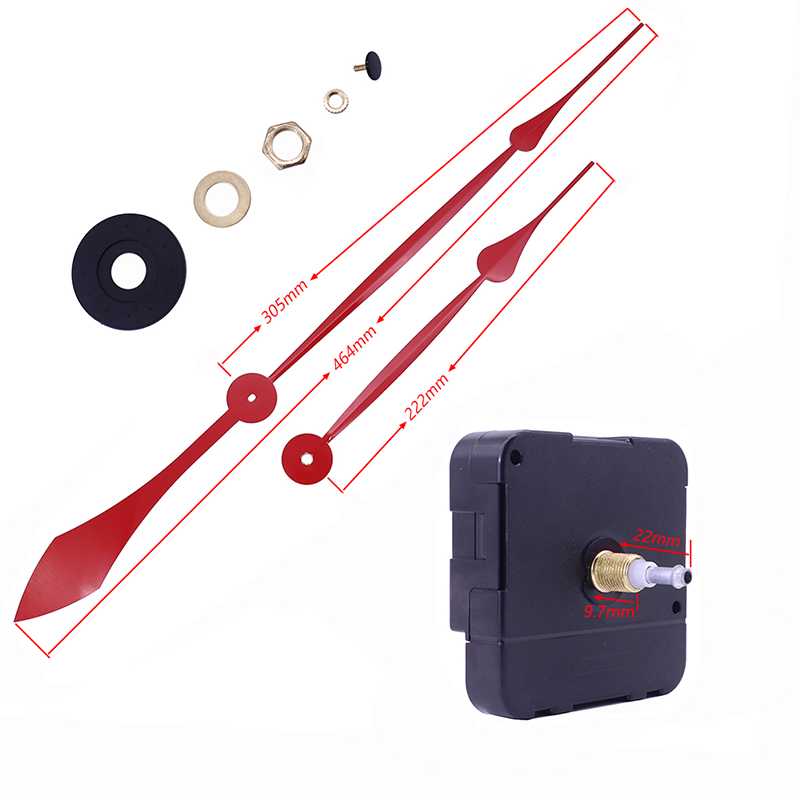 HR1688 17mm แรงบิดสูง I กลไกนาฬิกาเพลาและเข็มนาฬิกาคดเคี้ยว