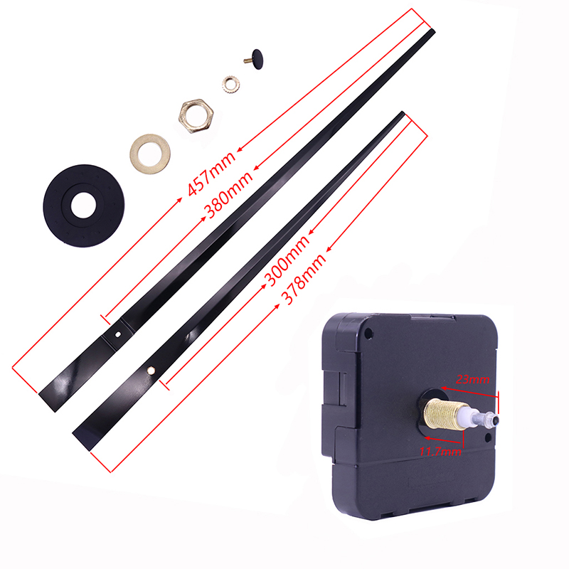 ขายร้อน 20mm แรงบิดสุดฉันเพลานาฬิกาเคลื่อนไหวและเข็มนาฬิกาขนาดใหญ่