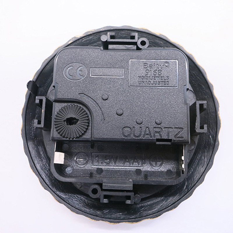 เส้นผ่าศูนย์กลางของ 95mm นาฬิกาแขวนสีดำโบราณ