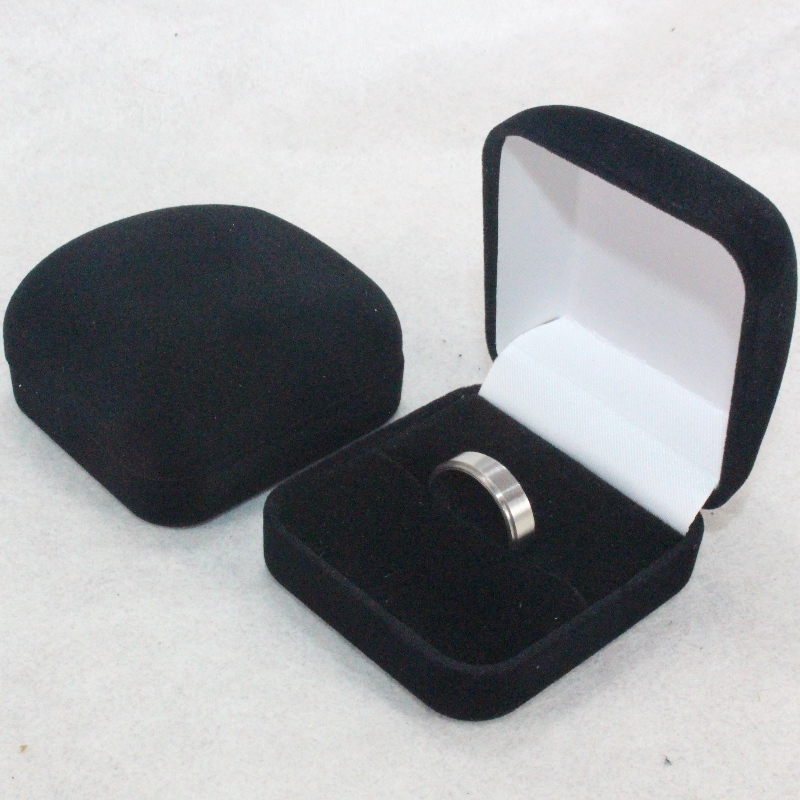 รายการ F-2 กล่องกำมะหยี่ทรงกลมสำหรับใส่เหรียญ, เหรียญและเหรียญขนาดเล็ก, มม. 52 * 57 * 34 น้ำหนักประมาณ 27 กรัม