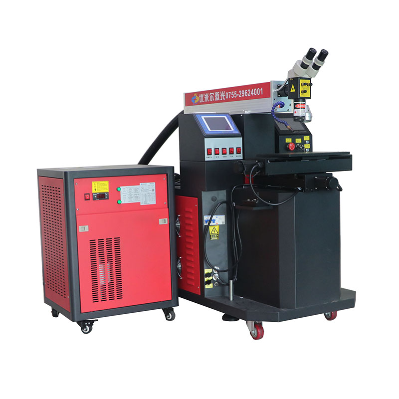 0.1-3.0 มิลลิเมตรโฟกัส 200w-400w อัตโนมัติสแตนเลสโลหะ YAG จุดเลเซอร์เครื่องเชื่อม