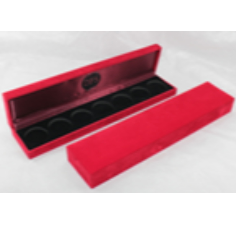 รายการ V-11 สี่เหลี่ยมผืนผ้าหนังเทียมกล่องกระดาษสำหรับ 210 * 35 มม. เหรียญ, ป้ายและสร้อยคอ, ฯลฯ มม. 240 * 52 * 30 น้ำหนักประมาณ 130 กรัม