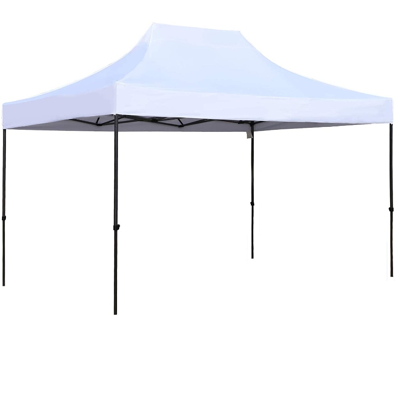 10'x15 'พับหลังคาเต็นท์ที่มีกระเป๋า, ทันทีเชิงพาณิชย์พรรคหลังคาที่พักพิงดวงอาทิตย์ที่มีความสูงที่สามารถปรับได้